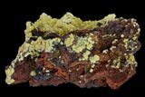 Mimetite Crystal Clusters on Limonitic Matrix - Mexico #119118-1
